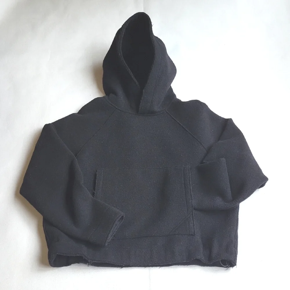 NWT$1290 ARMARIUM MABEL BOXY WOOL HOODIE Oversized Sweatshirt Sz 38 S-M (4-6) - Picture 8 of 16